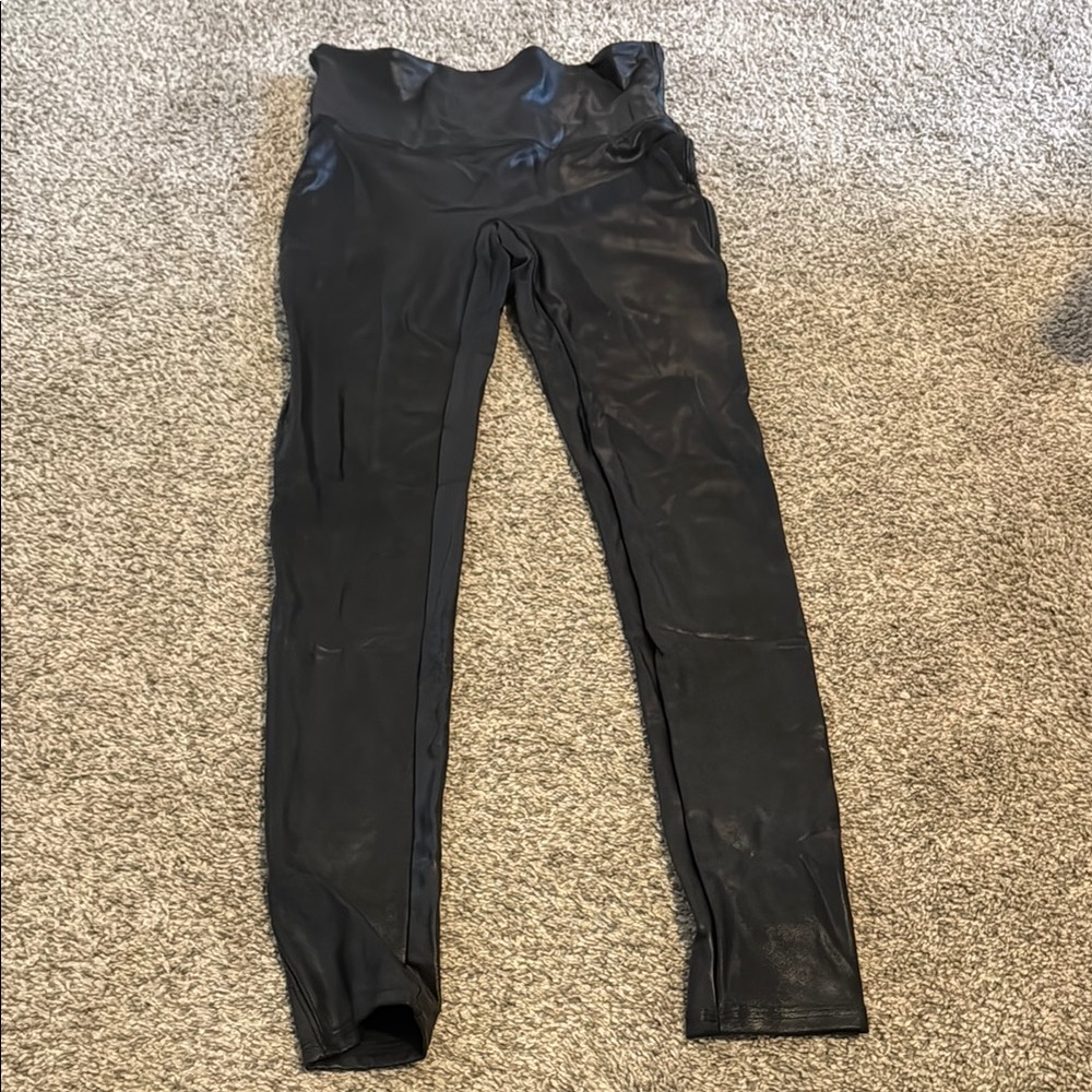 Spanx Faux Leather Leggings